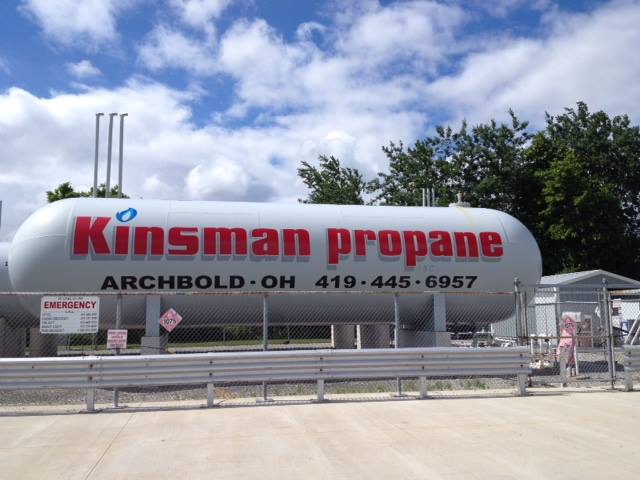 Kinsman Bulk Propane Tank in Ohio