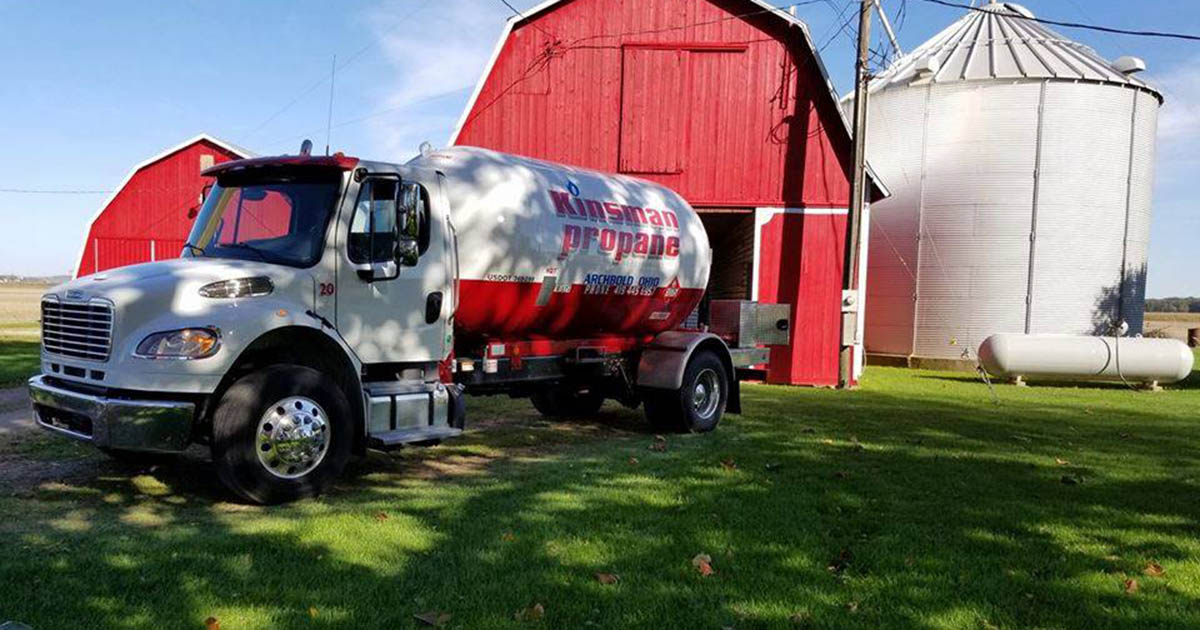 Kinsman Propane farm propane delivery for Ohio and Michigan
